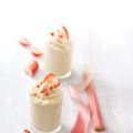 Mousse à la rhubarbe et cardamome - Rhubarb and[...]