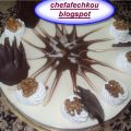 Entremet  au noix