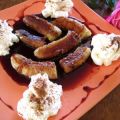 Bananes au vin rouge et chantilly -[...]