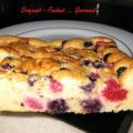 Moelleux aux fruits rouges, Recette Ptitchef