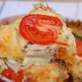 Tarte tomate chèvre et basilic