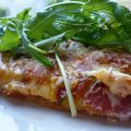 Pizza mozza fumée-coppa & roquette