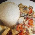 Porc thaï au gingembre, lait de coco, poivron,[...]