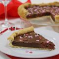 Tarte crémeuse chocolat-framboise
