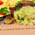 Recette de canapés de saumon fumé sur oeufs[...]