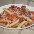 Penne sauce aux tomates et aux légumes de[...]