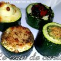 Bouchées de courgettes au four