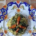 Salade au lard aux pissenlits