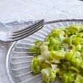 Poêlée de poireaux au vin blanc, à la crème et[...]
