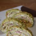 Roulé pommes de terre-courgettes et bacon