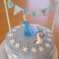 gâteau Reine des neiges (anniversaire)