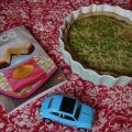 Quiche petits pois-menthe-lait de coco
