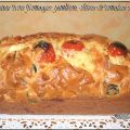CAKE AUX TROIS FROMAGES, JAMBON, TOMATES[...]