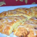 Scones au citron et au chocolat blanc