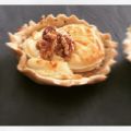 Tartelettes chèvre miel et noix