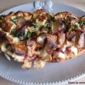 Pain garni à la mozzarella, bacon et persillade[...]