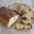 Cake aux lardons et olives