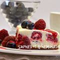 Cheesecake aux Fruits Rouges.