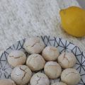 Biscuits craquelés au citron