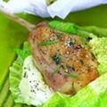 Papillotes de chou au lapin et pommes de terre[...]