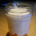 Yogourt vanillé et compotée tropicale