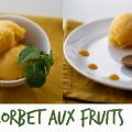 Sorbet aux fruits