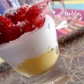 Verrines minute Citron-Coco-Fraises