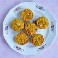 Muffins-flans flocons d'avoine et légumes[...]