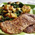 Escalopes au poivre et pommes de terre[...]