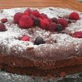 gâteau au chocolat et fruits rouges |[...]