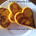 Galette à la semoule de maïs (Harcha)