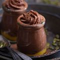 Mousse au chocolat et au potiron