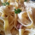 Tagliatelles de Toscane sauce mozzarella