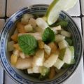 Salade de fruits et son sirop vanille menthe[...]