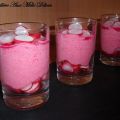 Mousse de betterave rouge et radis rose