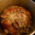 Poulet à la moutarde et champignons, Recette[...]