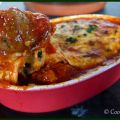 Gratin de boulettes gratinées à la bolognaise