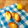 Petites madeleines au bon goût de citron