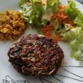 Steak veggie poireau & lentilles