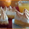 Tartelettes à l'orange meringuées