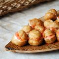 Choux de l'océan au fromage blanc