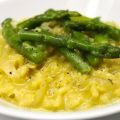 Risotto { safran & asperges vertes }