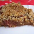 Tarte rustique à la rhubarbe et son crumble à[...]
