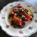 Salade sicilienne d'oranges sanguines