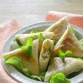 Samossas courgette et chèvre frais
