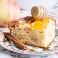 Tarte aux pommes, fromage blanc et amandes[...]