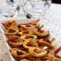 Tartelettes d’esturgeon Sturia à la tomate