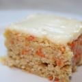 Blondies aux carottes