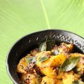 Curry de bananes plantain au poivre noir