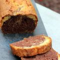 Mon meilleur cake marbré chocolat/vanille